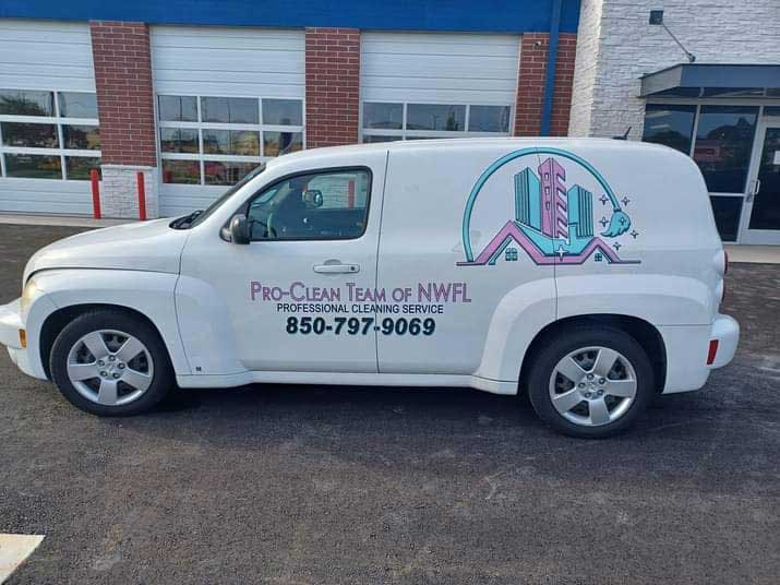 Pro-Clean Team of NWFL Vehicle